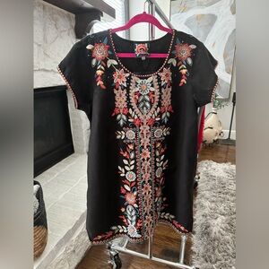 Johnny was tunic dress